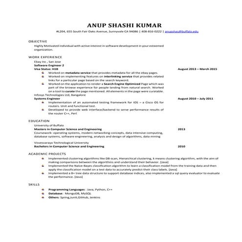 Resume - Kenneth Chungath | PDF