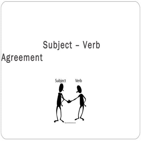 19465 lecture8 9-19541_subject verb agreement ppt