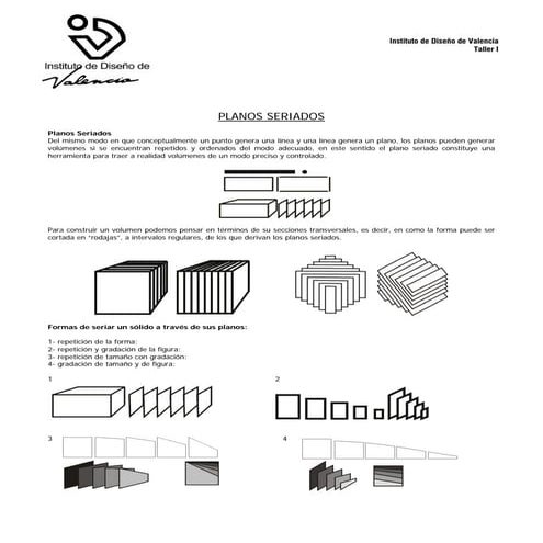 Planos seriados, conceptos, caracterización y aplicaciones | PDF