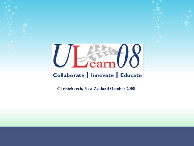 PPT for ulearn