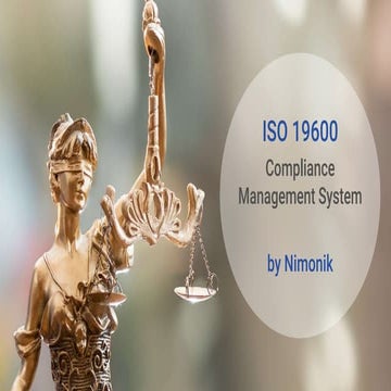 19600 Compliance Management System Guidelines