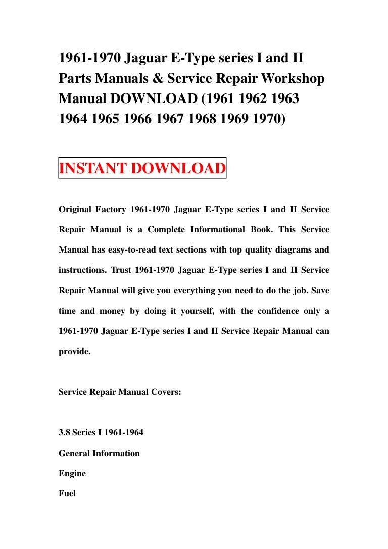 1970 1985 Range Rover Service Repair Manual Download