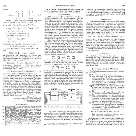 1966 bristol, e. - on a new measure of interaction for multivariable ...