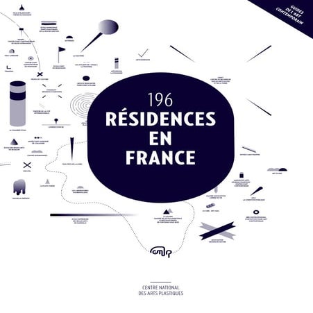 196 residences en France pour l'art contemporain 