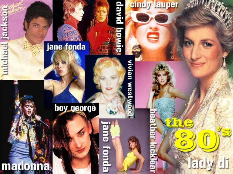 1980s and 1990s fashion