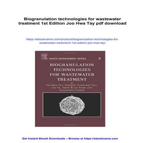 Aerobic Granular Sludge A Case Report | PDF