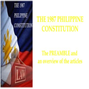 Bill of Rights - 1987 Philippine Constitution | PPT