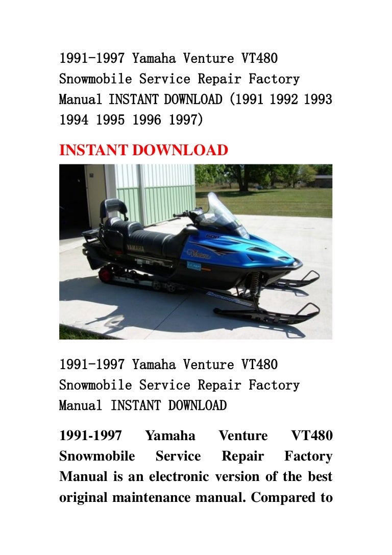 1991 yamaha venture