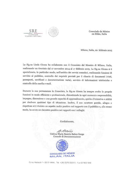Cover letter legal translation