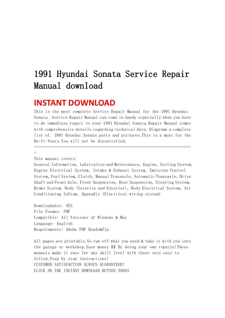 ... hyundai sonata body repair manual 2019 ebook library rh foodcompany co  1991hyundaisonataservicerepairmanualdownload 130501093253 phpapp02  thumbnail 4 ...