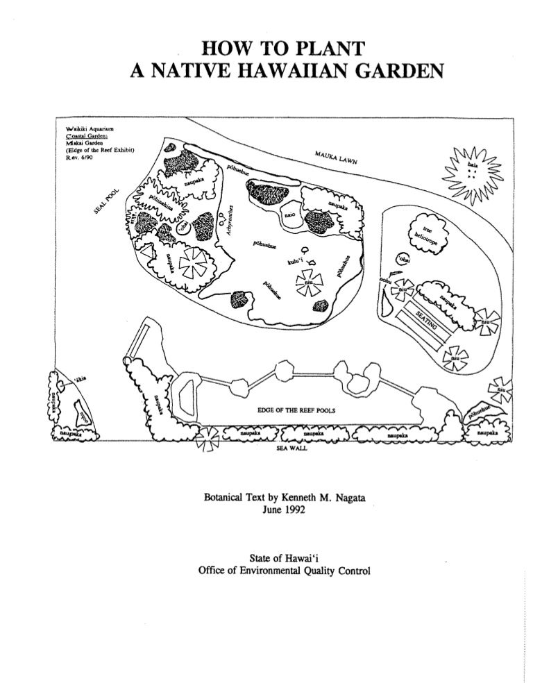 How To Plant A Native Hawaiian Garden
