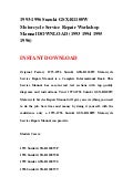 1993 infiniti g20 service repair factory manual instant download