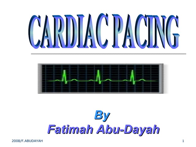 Transcutaneous Pacing | PPT