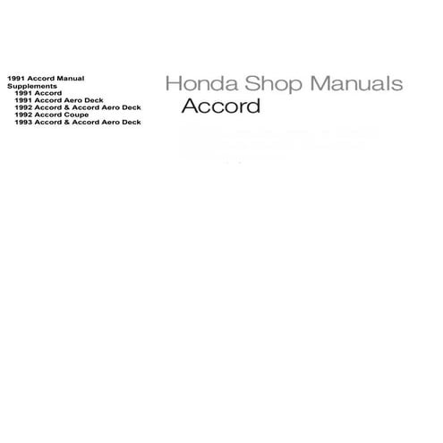2001 HONDA ACCORD REPAIR MANUAL PDF FREE DOWNLOAD visual data 4