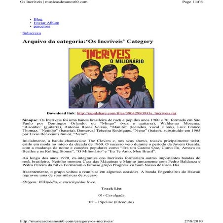 1994   os incríveis