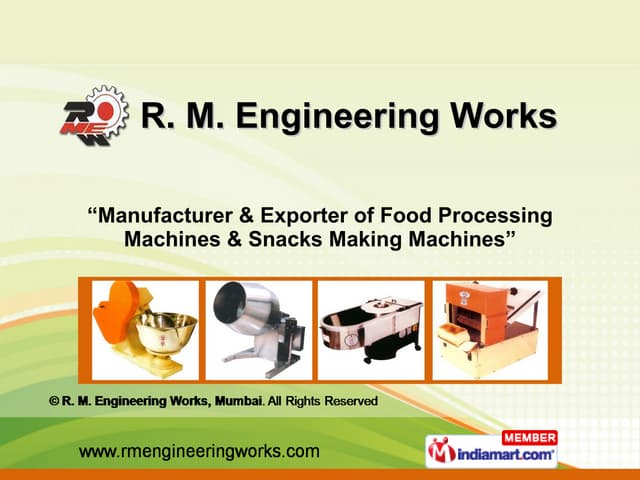 R. M. Engineering Works Maharashtra...