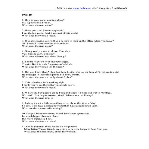 1995 10 script | PDF