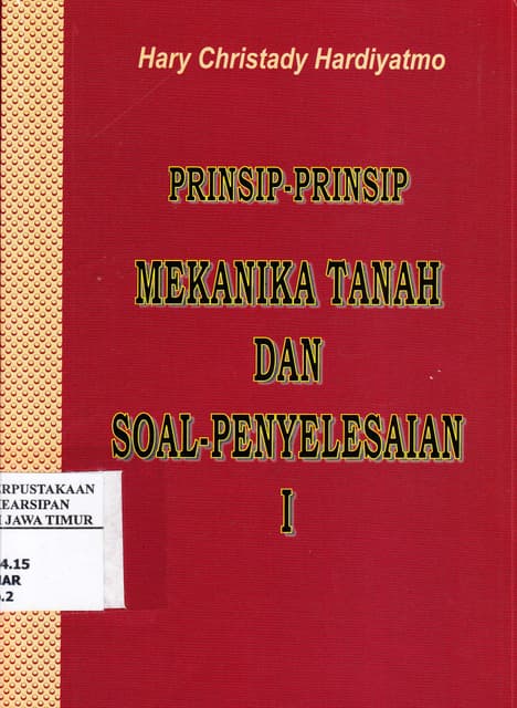 Prinsip Mekanika Tanah