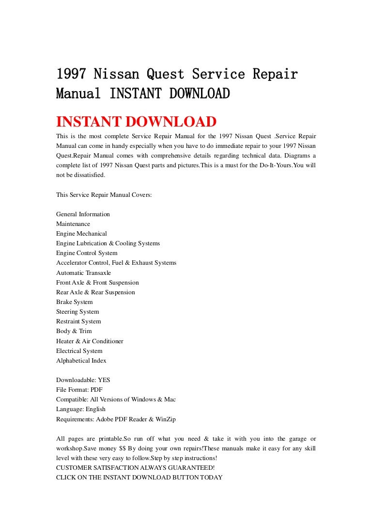 1997nissanquestservicerepairmanualinstantdownload-130430062035-phpapp01-thumbnail-4.jpg?cb=1367302873