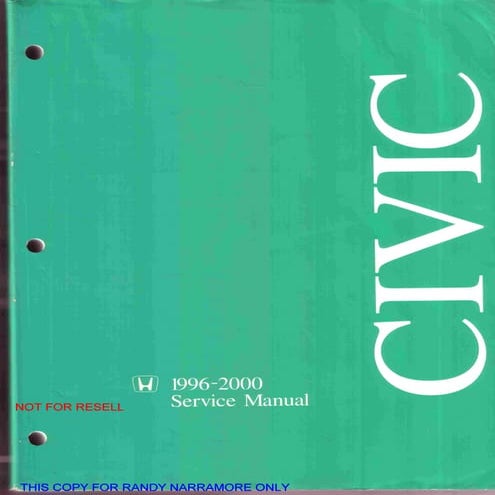 1998 Honda Civic Service Repair Manual.pdf