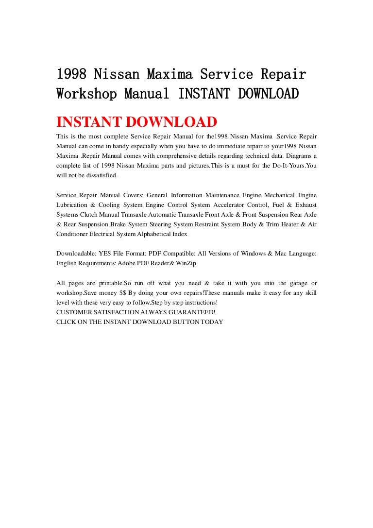 1998nissanmaximaservicerepairworkshopmanualinstantdownload-130430063738-phpapp01-thumbnail-4.jpg?cb=1367303893
