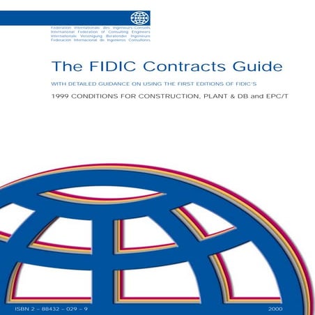 1999 FIDIC Guide for Consulting Engineers