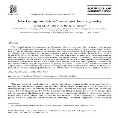 1999 marketing models of consumer jrnl of econ[1]