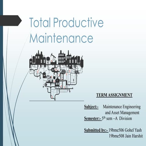 Total Productivity Maintenance
