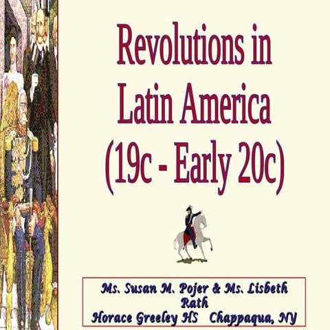 19c early20c revolutionsinlatinamerica