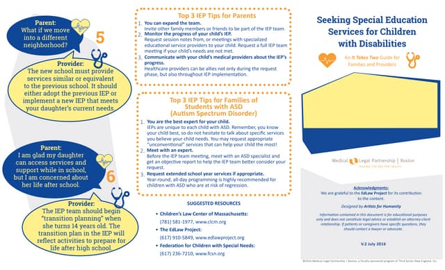 IEP Tip Sheet