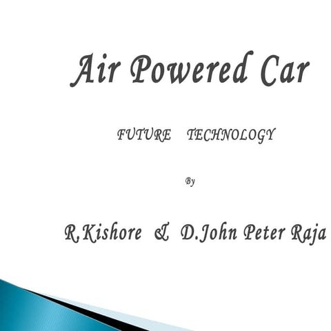 air powered car presentation