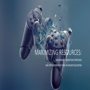 Maximizing resources