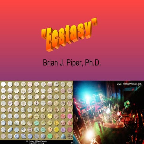 Neuropharmacology: MDMA