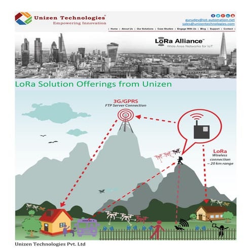 Unizen LORA Flyer