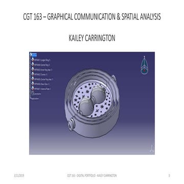 Computer Graphic Technology 16300 Portfolio | PPT