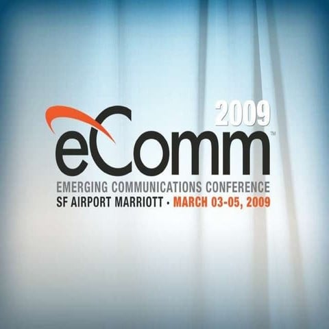 Karrie Karahalios's Presentation at eComm 2009