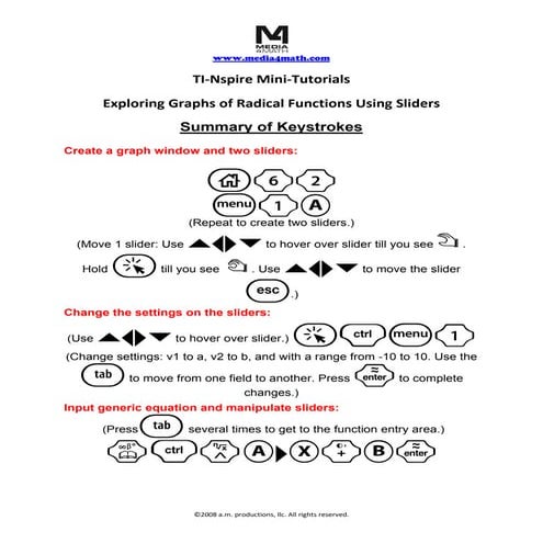 19 radical functionssliders