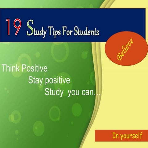 19 Study Tips For Students
