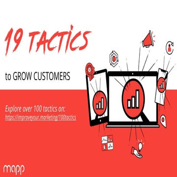 19 tactics to grow customers