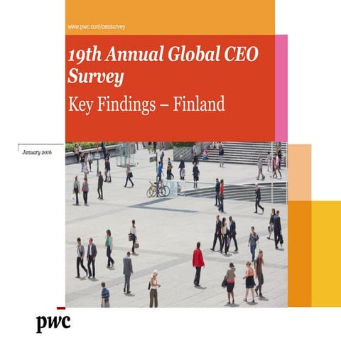 19th Annual Global CEO Survey: Key Findings – Finland