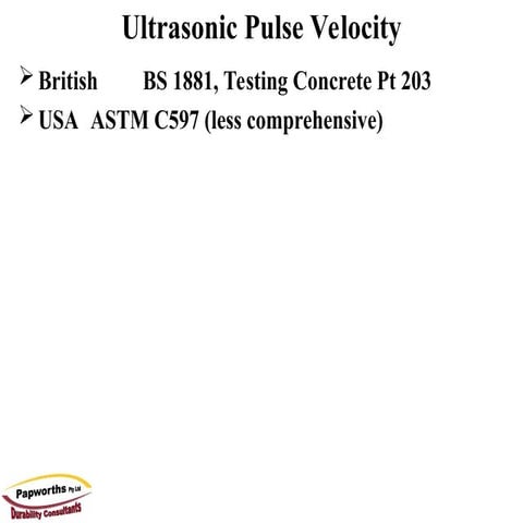 Mengenal tentang Ultrasonic pulse velocity.ppt