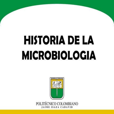 1 a.  historia de la microbiologia