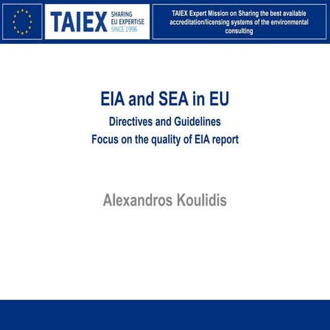 EIA and SEA in EU.pptx