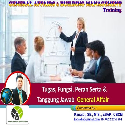 Tugas, Fungsi, Peran Serta & Tanggung Jawab General Affair _Pelatihan ...