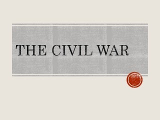 Key Events of the Civil War