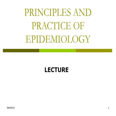 1a - PRINCIPLES OF EPID and Quantitative Measures in EPID.ppt