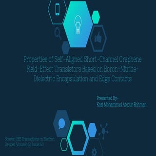 Properties of Self-Aligned Short-Ch...