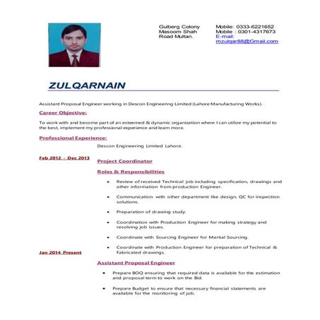 civil engineer Resume (1) | DOCX