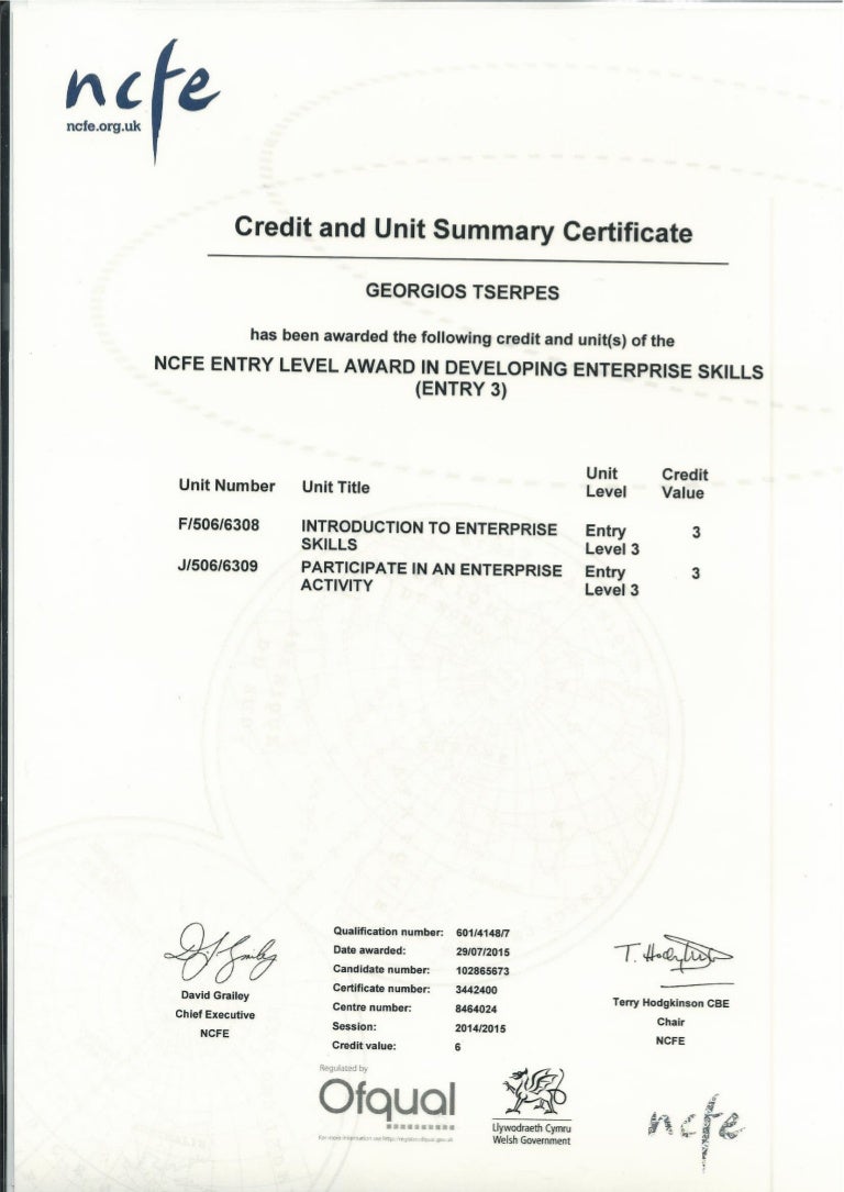 ncfe-level-3-certificate-in-developing-enterprise-skills-credit-un