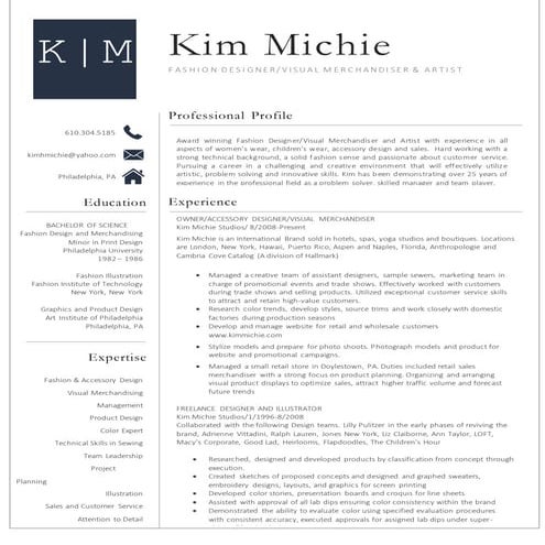 MICHIE RESUME